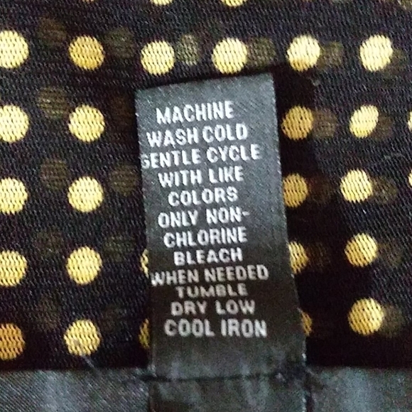 INC International Concepts Yellow Polka Do…‎ - Picture 8 of 8